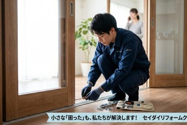 【よくあるご相談】「ドアの建て付けが悪い…」それ、実は〇〇が原因かも？