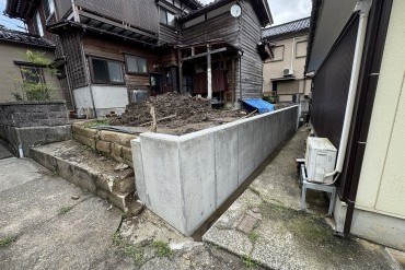 能登町擁壁修繕工2