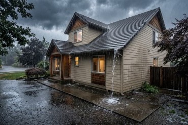 大雨が来る前に、、。